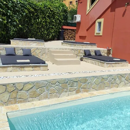 Gkk House Private Swimming Pool Luxury House Villa Skriperon